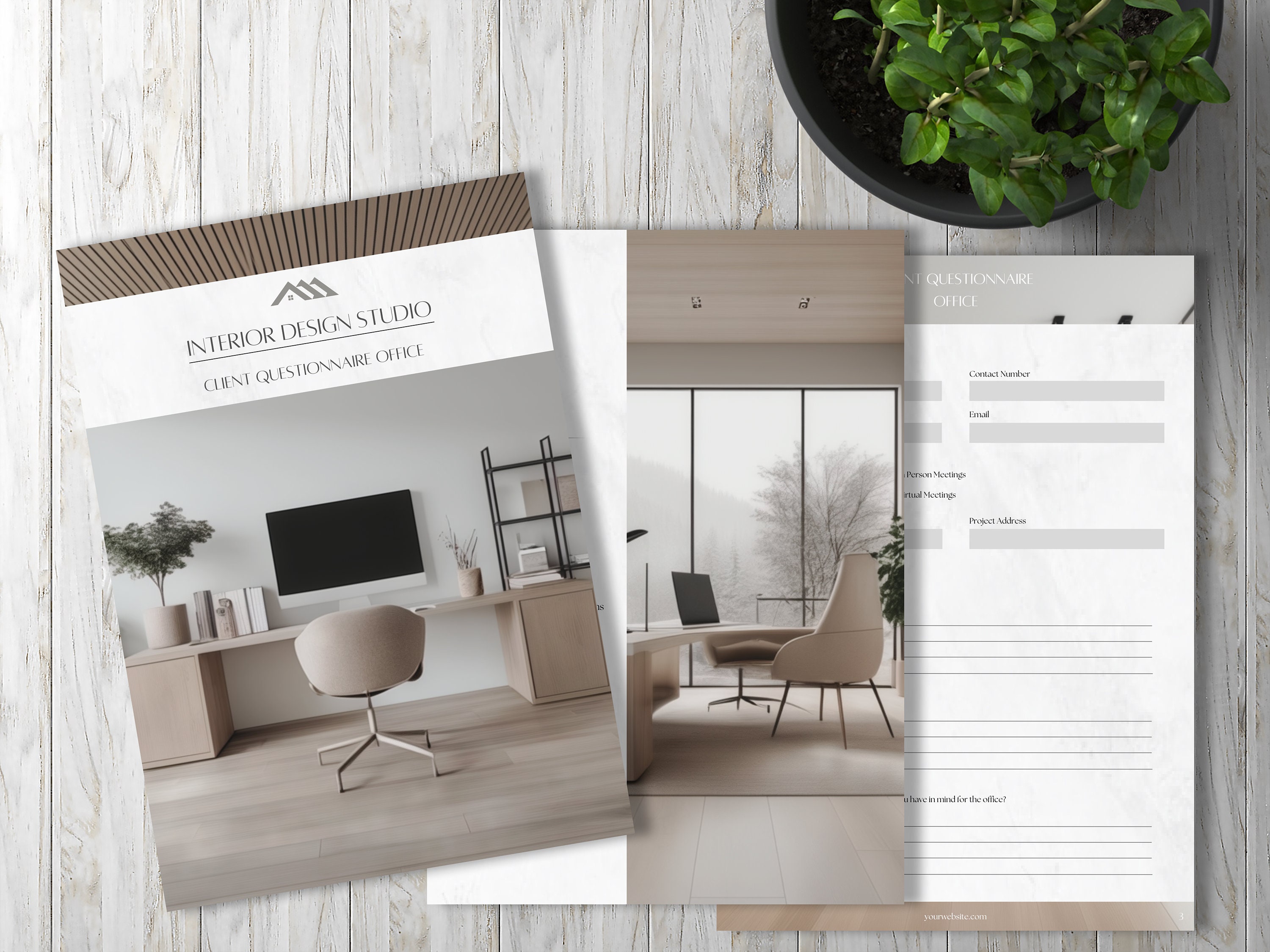 Interior Design Client Questionnaire Office Template Client Onboarding ...