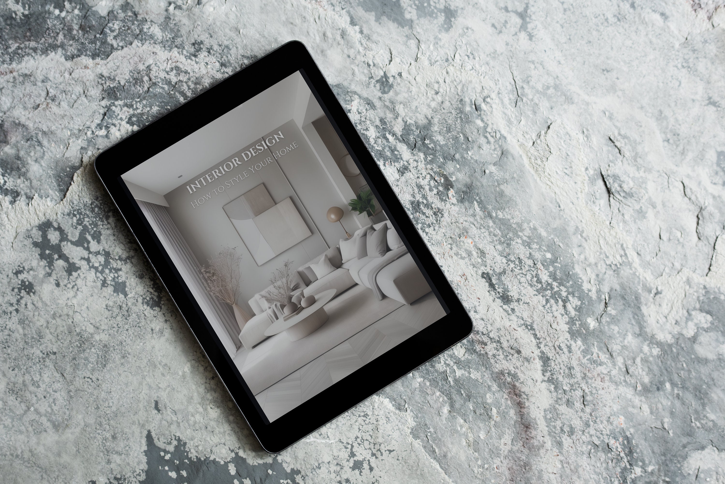 Interior Design Ebook Template How to Style Your Home Guide Home Design ...