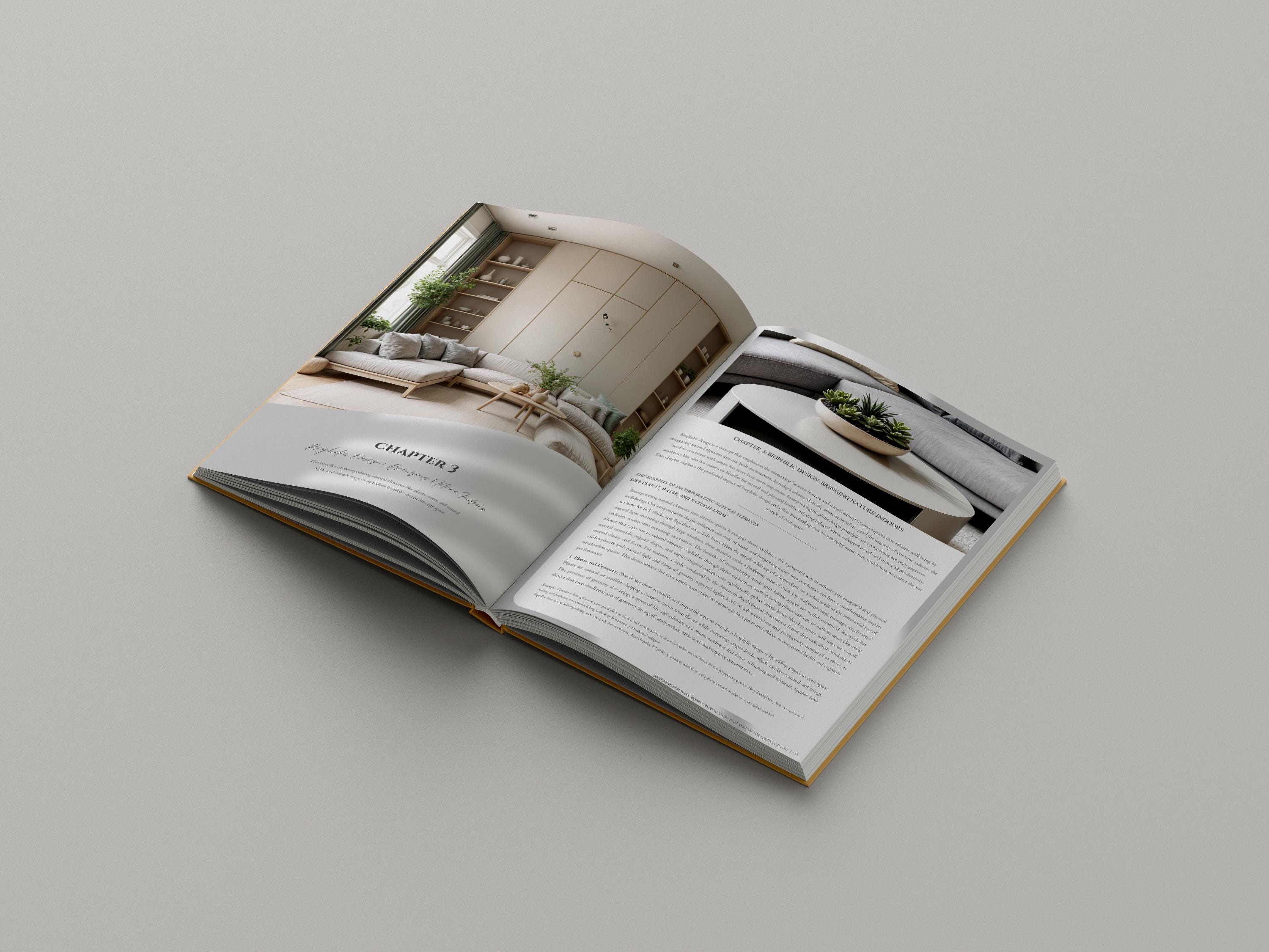 Interior Design Ebook Template Designing for Well-being, Creating ...