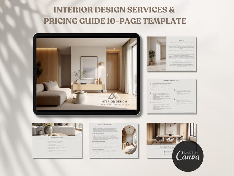 Interior Design Services and Pricing Guide, E-design Service, Client ...
