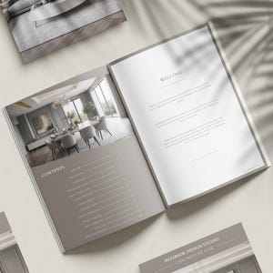 Interior Design Client Welcome Guide Template, Interior Design Studio ...