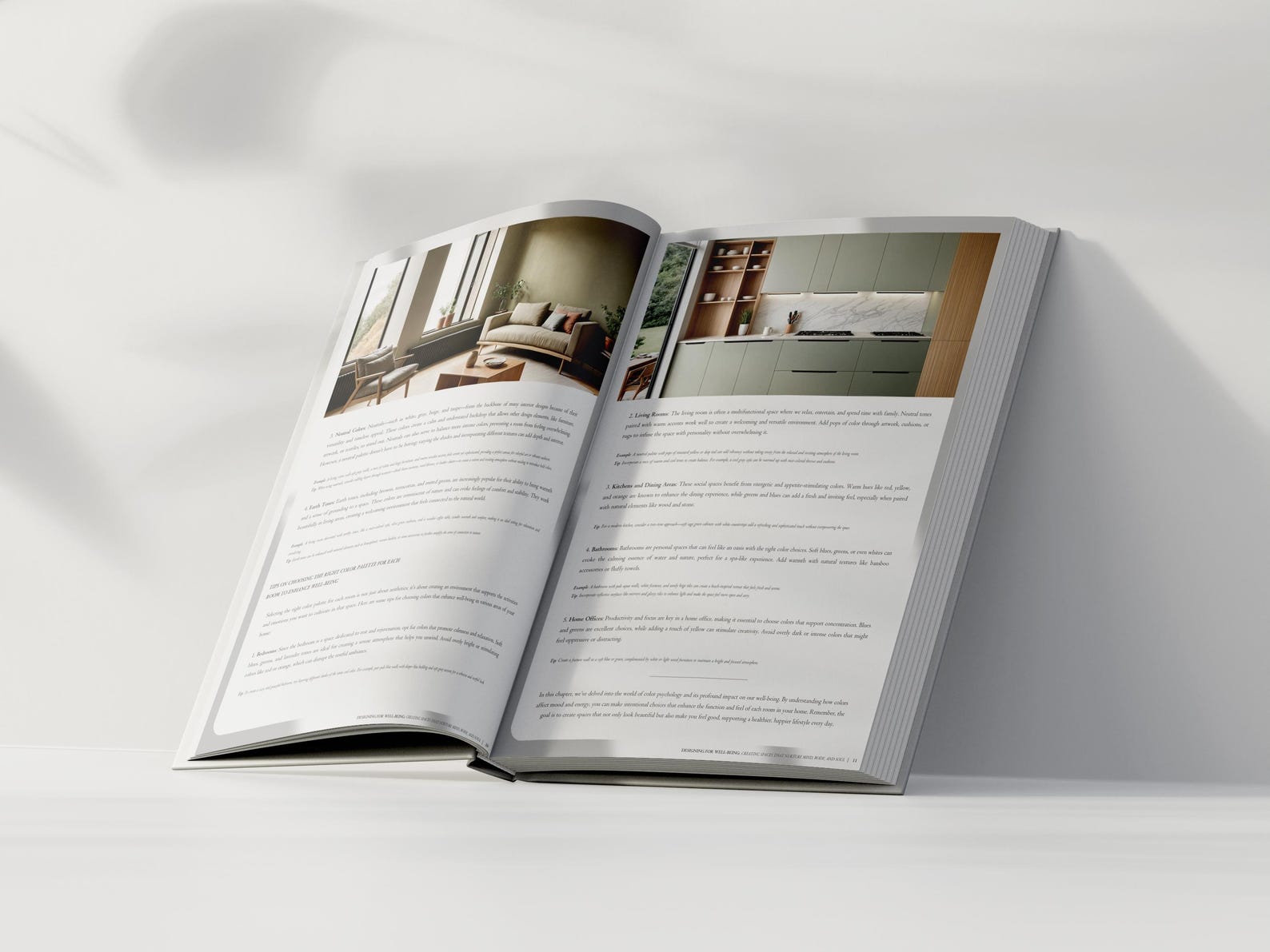 Interior Design Ebook Template Designing for Well-being, Creating ...