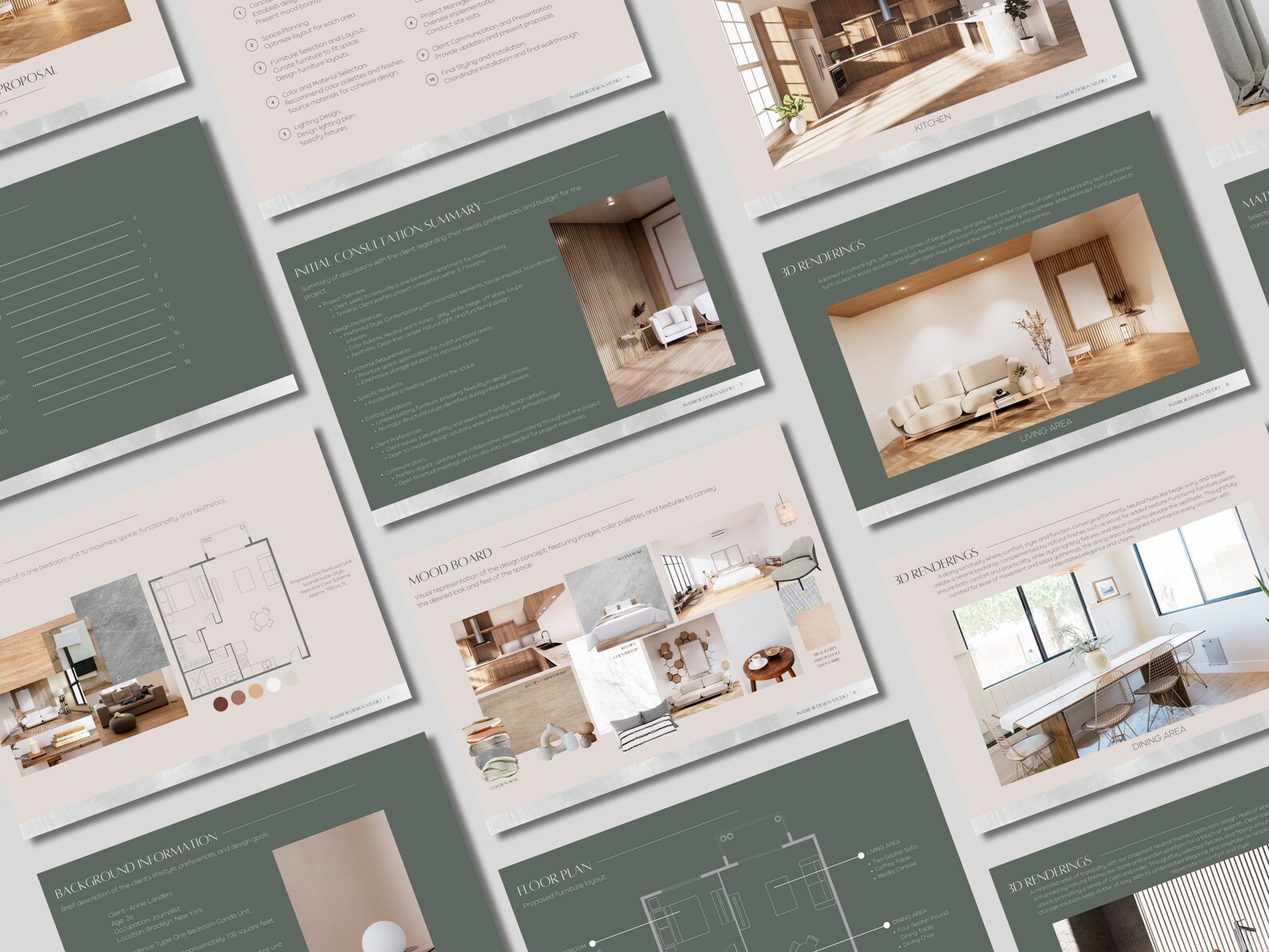 Interior Design Project Proposal Template, Interior Designer Project ...
