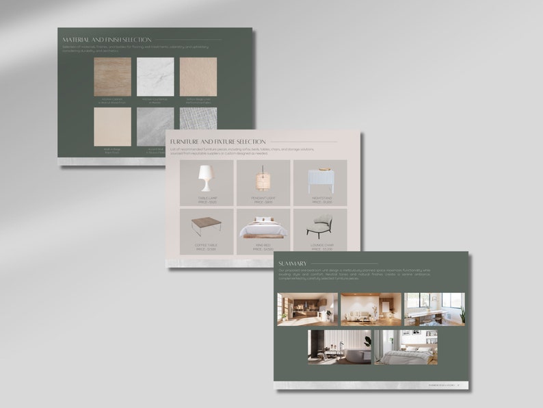 Interior Design Project Proposal Template, Interior Designer Project ...