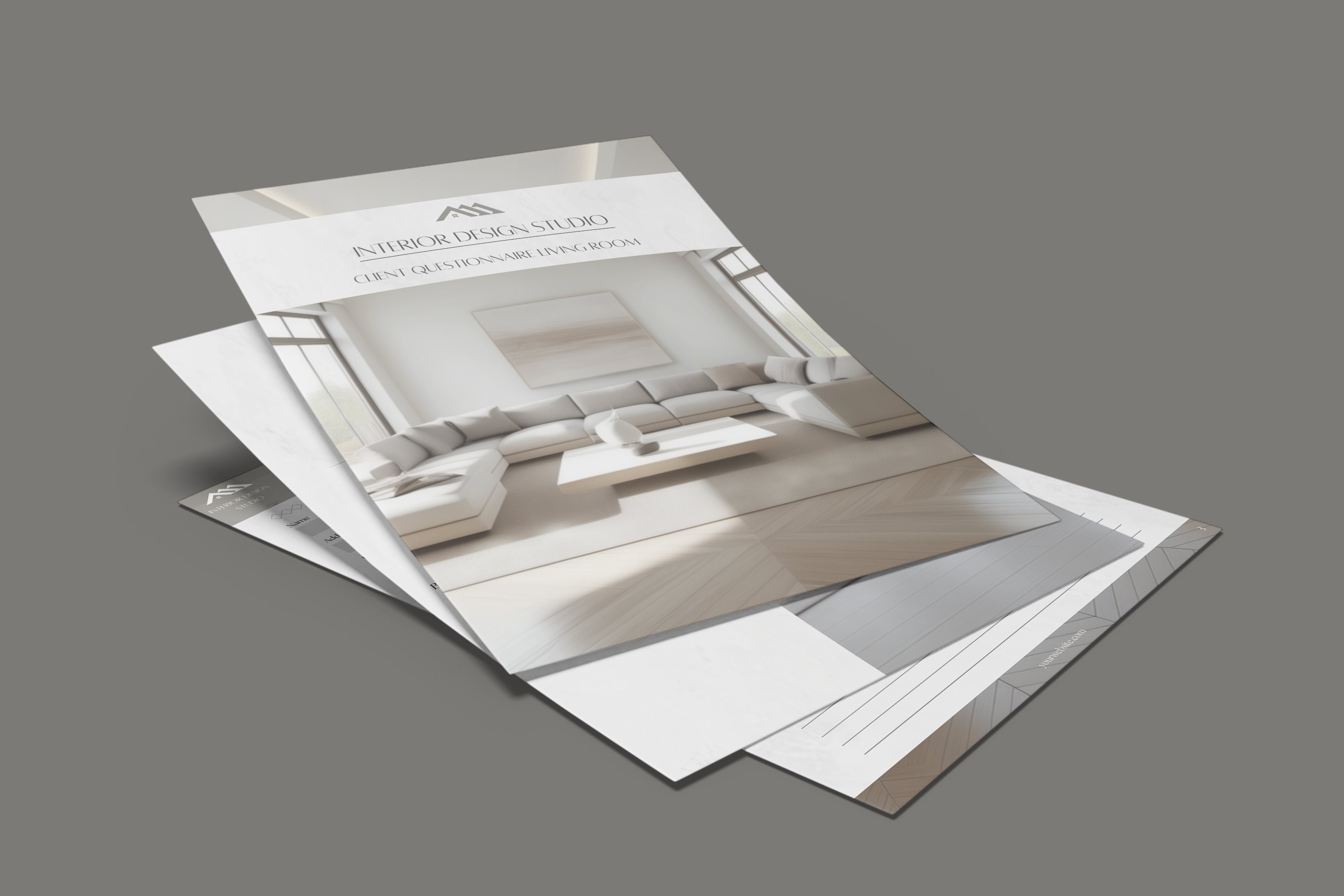 Interior Design Client Questionnaire Living Room Template Client ...