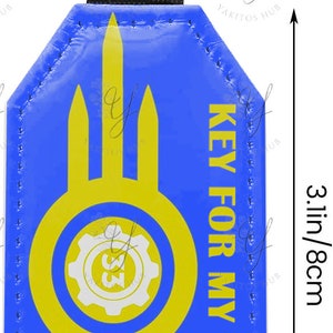 Fallout-sleutelhanger voor de Voult-tec