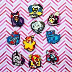 Hazbin hotel pin alastor - Etsy 日本