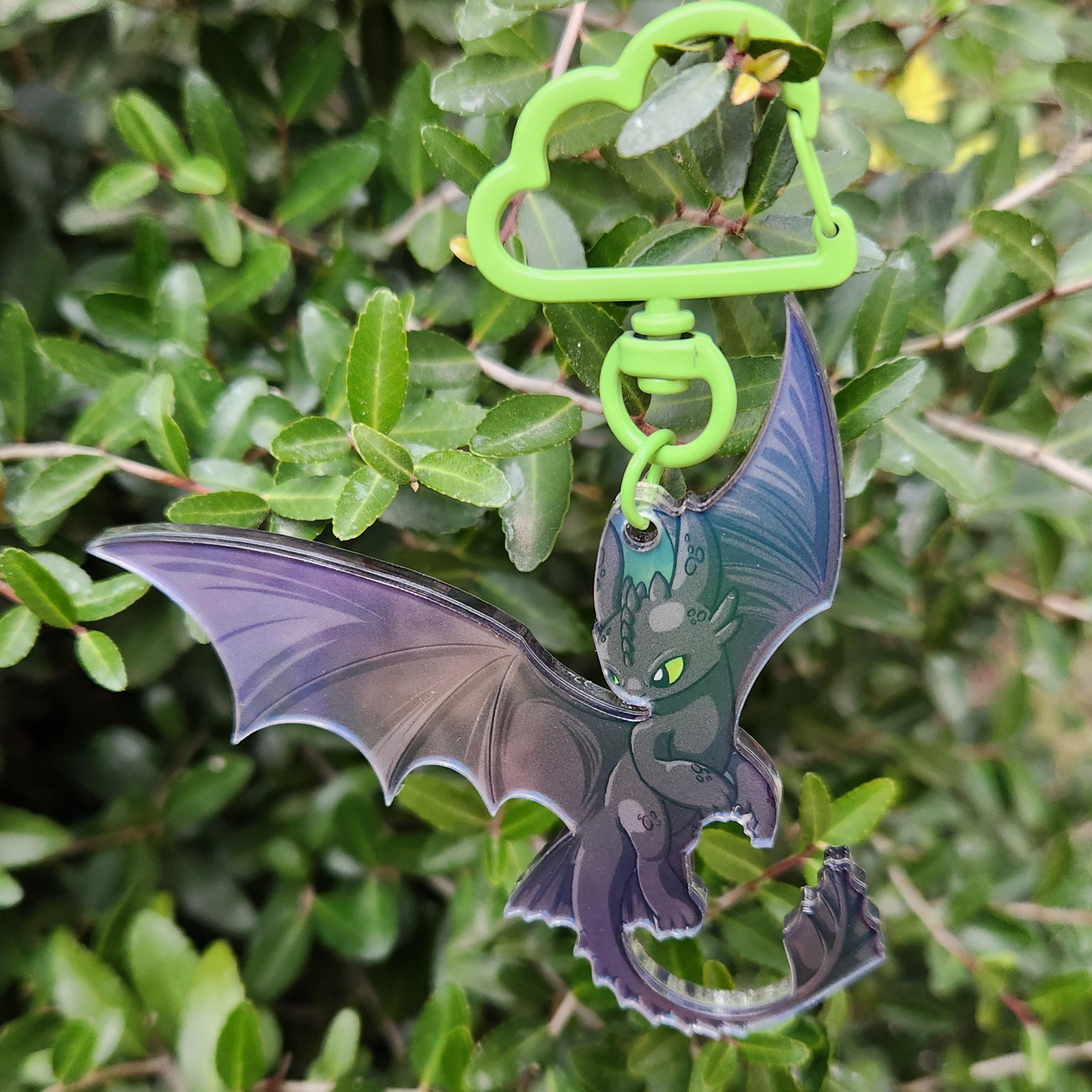 ヒックとドラゴン』トゥースレス＆ライトフューリー キーチャーム