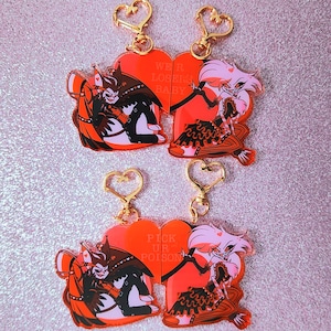 HuskerDust Losers to Lovers Magnetic Keychain Set