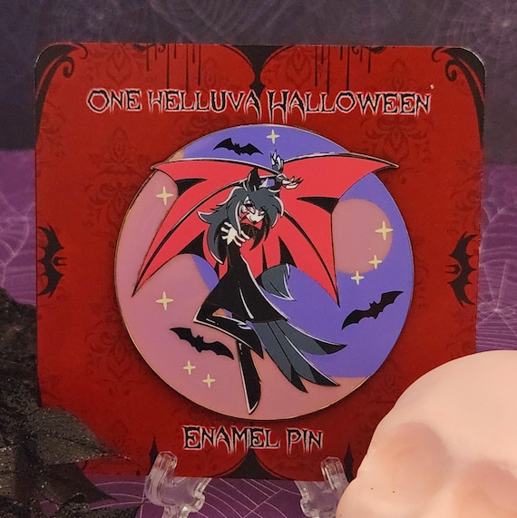 Helluva Halloween Enamel Pins - Stolas, Blitz, Stella, Striker