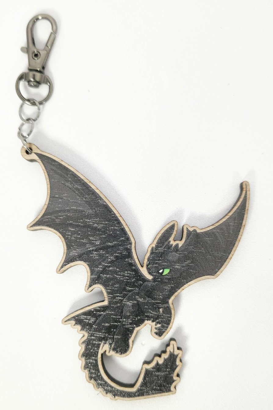 ヒックとドラゴン』トゥースレス＆ライトフューリー キーチャーム