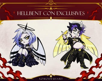 HELLBENT EXCLUSIVE 2026 Hellbound Heartbreakers - Adam and Lute Enamel Pins