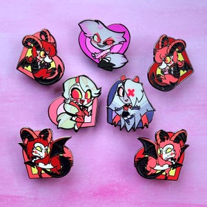 Hazbin hotel pin - Etsy 日本