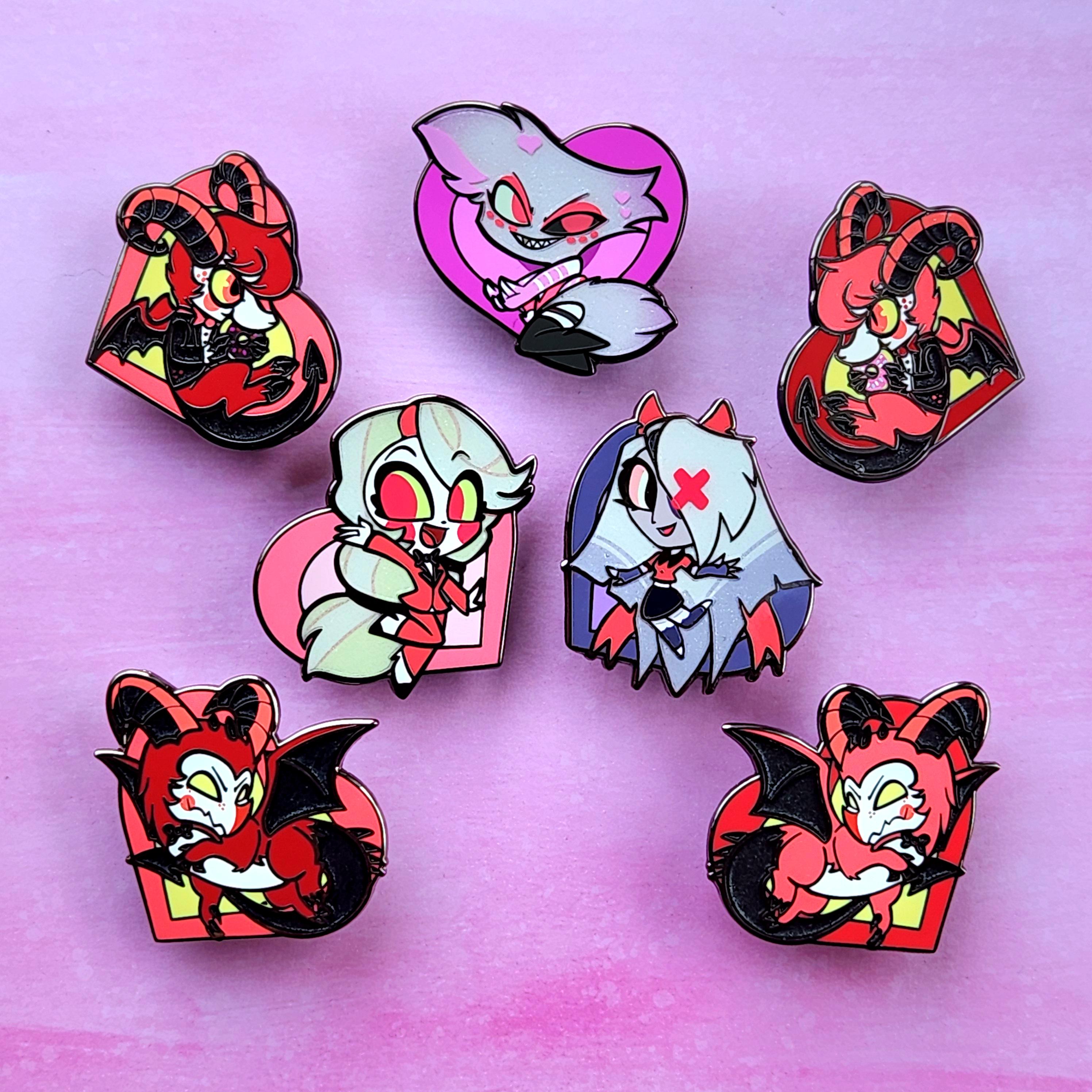 Hazbin hotel pin - Etsy 日本