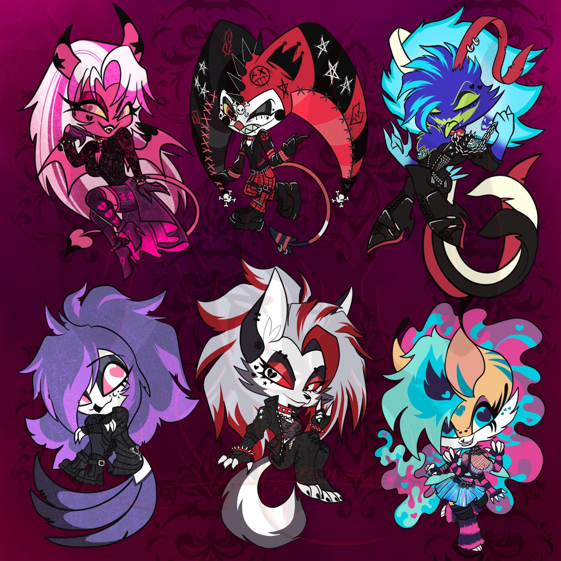 Loona Pin Helluva - Etsy