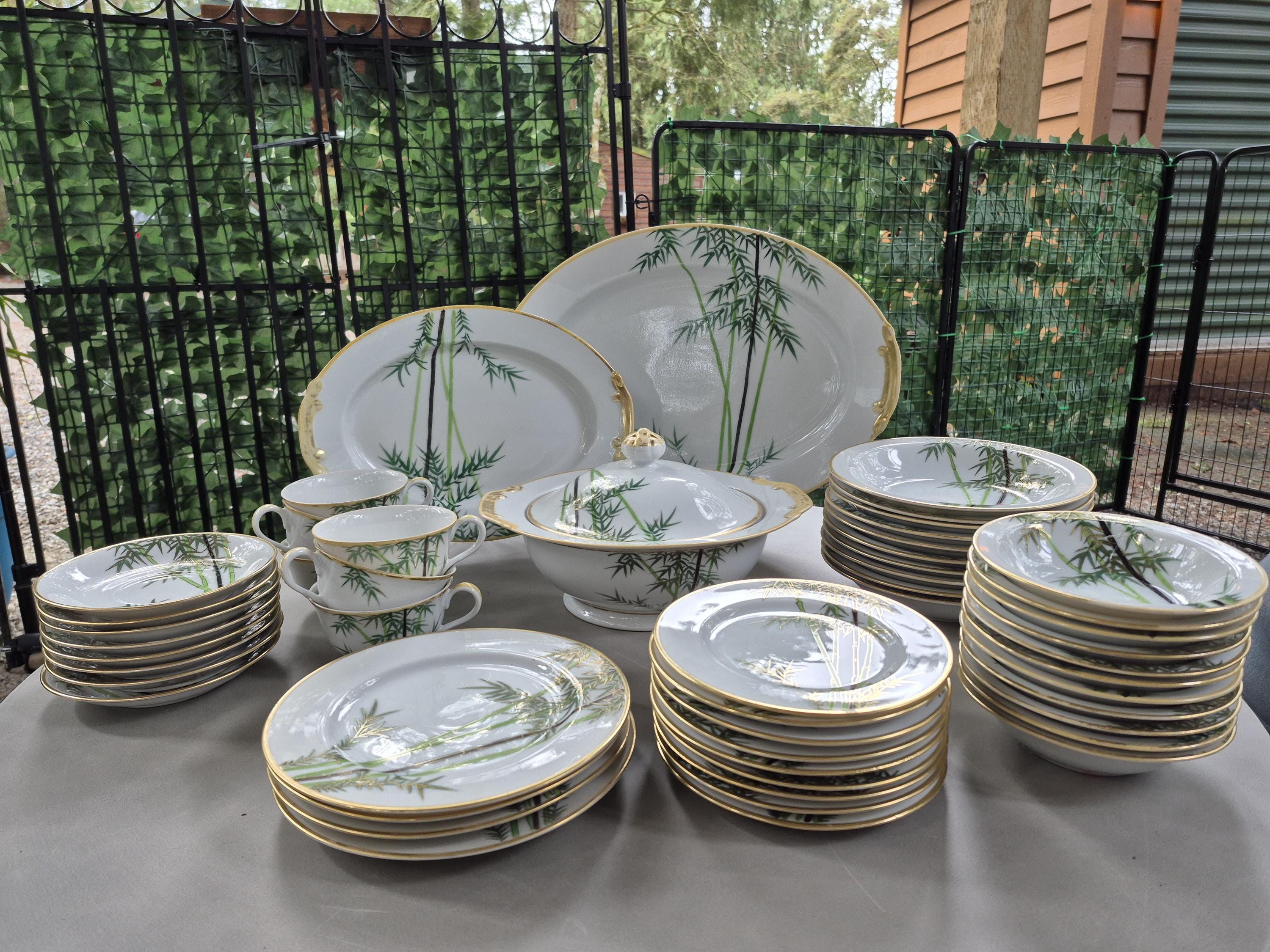 Kutani Bamboo China - Etsy Kutani Bamboo China - Etsy