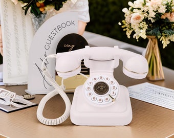 Audio Guestbooks Phone Wedding Recorder Elegant Wedding Vintage Wedding Wedding Guestbook Wedding Phone