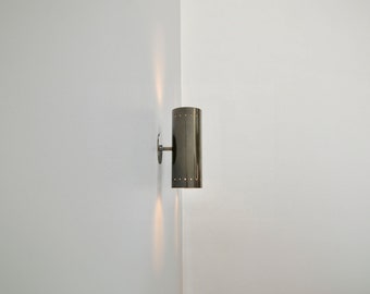 Beleuchtungs-Schlafzimmer-Leuchter-Leuchte, handgemachte Wandleuchte aus Messing der Mitte des Jahrhunderts, einzigartige Kunst und Handwerks-moderne Nachttisch-Wandleuchte