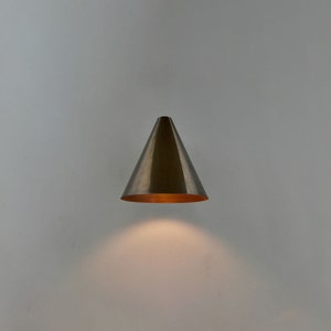 Scandinavian Wall Light Design, Cone Indoor Outdoor Sconce Lighting ...