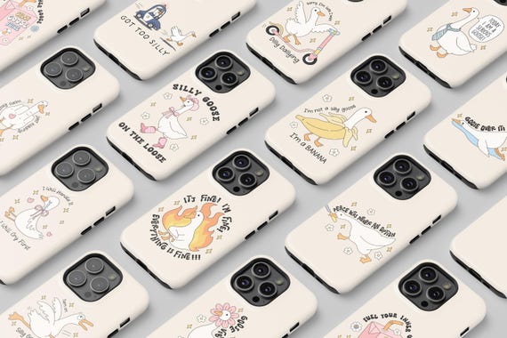 Funny Goose Meme Phone Case: Magsafe Cell Phone Cover
