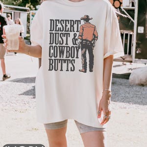 Grappige western cowgirl vintage grafisch T-shirt, retro cowboyshirt, rodeo country T-shirt cadeau voor haar, rustieke Yeehaw cowgirl esthetische top