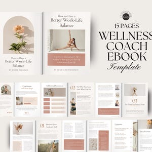 Ebook Template, Coaching Workbook Template, Lead Magnet Template, Course Creator Template, Ebook PDF, Ebook Digital Download