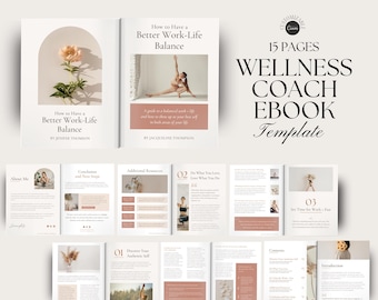 Ebook Template, Coaching Workbook Template, Lead Magnet Template, Course Creator Template, Ebook PDF, Ebook Digital Download