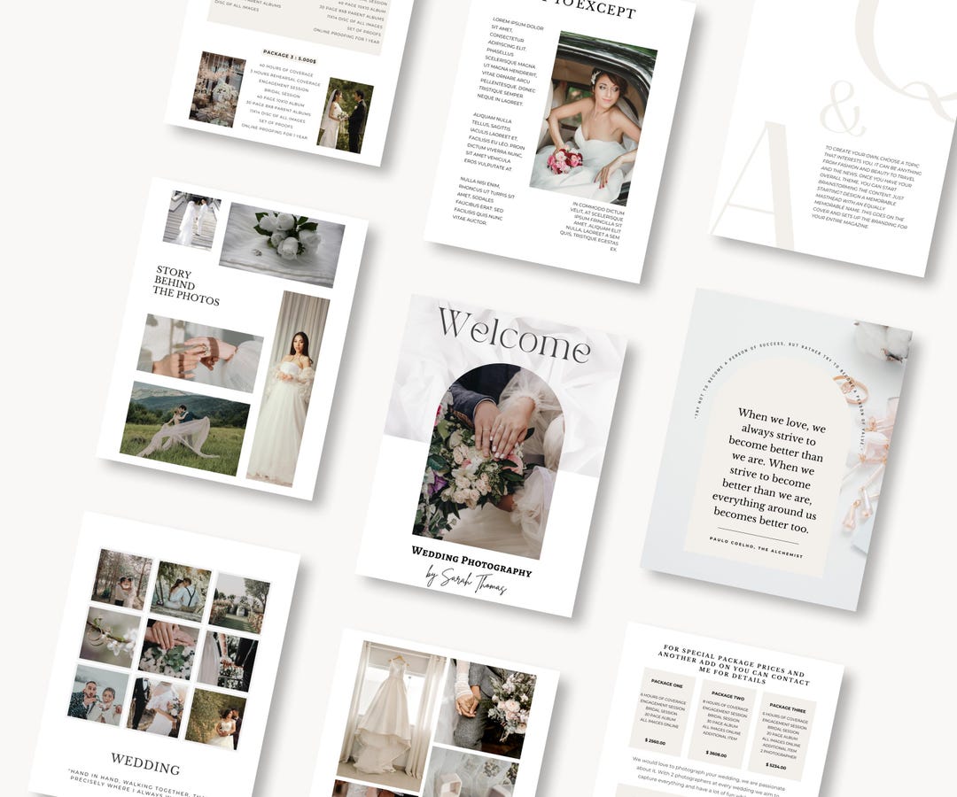 Photography Welcome Guide.pdf Photography Wedding Welcome Guide | Welcome Guide Template | Wedding ...