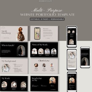Portfolio website
Website Template
Canva template
Canva Website
Canva portfolio
UGC Portfolio
Creative template
Canva Presentation
Media Kit
Minimal Portfolio
Neutral Template
UGC Canva Template
UGC Website