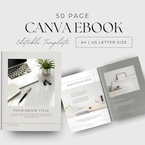 Ebook Template Canva | Coaching Guide Book Canva Template| Lead Magnet | Course Creator Template | Canva Ebook