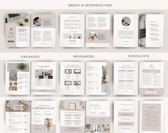 70-Page Course Workbook Canva Template: Online Course Creator Coach Editable template, Course Creator Canva