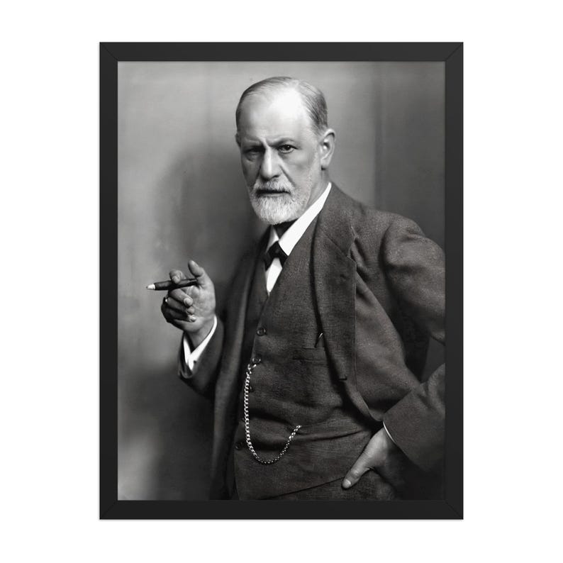 Sigmund Freud Framed Poster