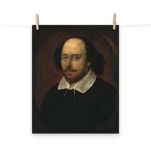 Poster opaco di William Shakespeare