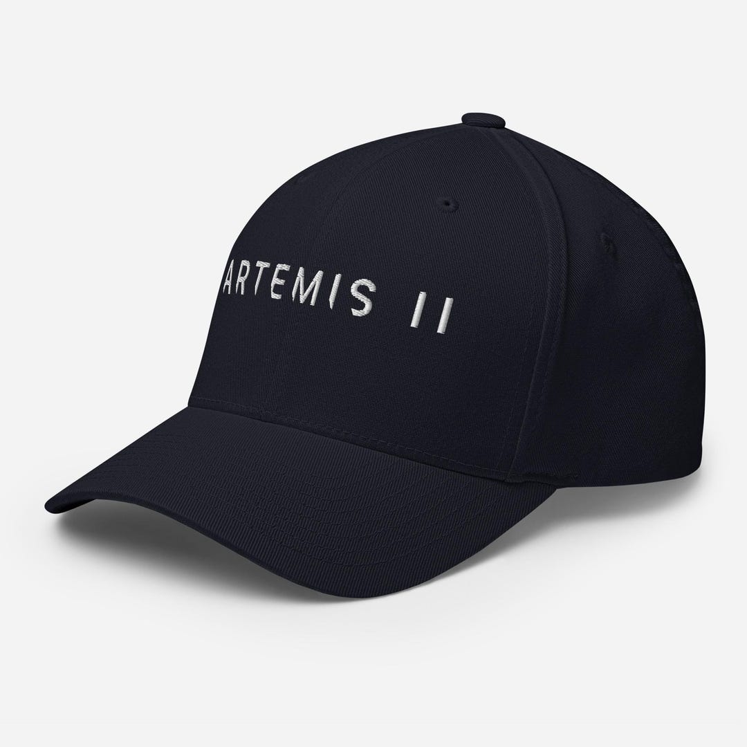 Artemis II Embroidered Cap - Etsy UK