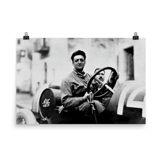 エンツォ・フェラーリ マットポスター - Etsy 日本