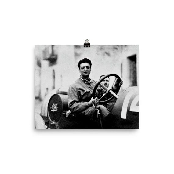 エンツォ・フェラーリ マットポスター - Etsy 日本