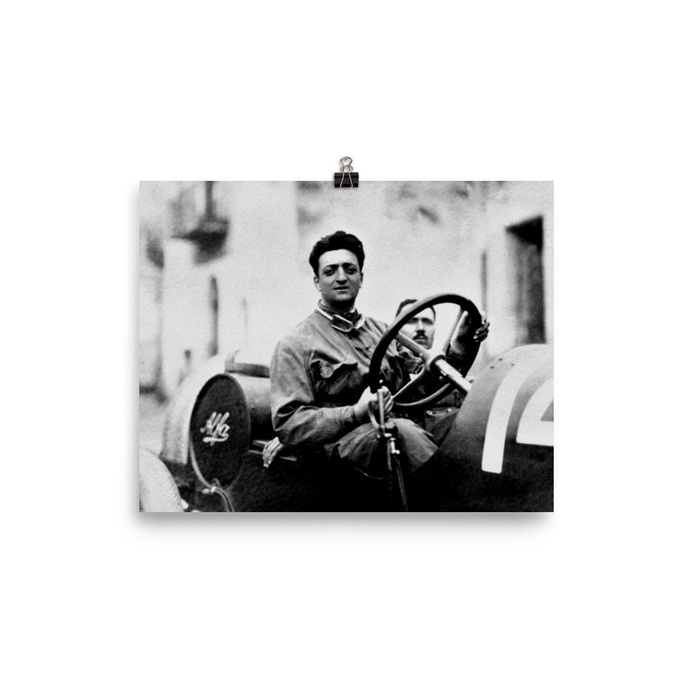 エンツォ・フェラーリ マットポスター - Etsy 日本