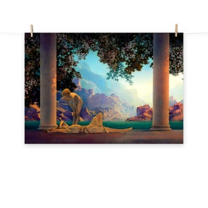 Alba di Maxfield Parrish Matte Poster