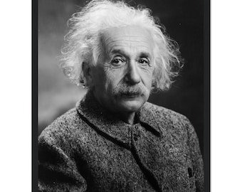 Albert Einstein Framed Poster
