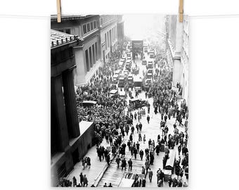 Wall Street Crash von 1929 Matte Poster