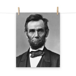 Abraham Lincoln Matte Poster
