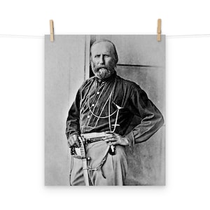 Giuseppe Garibaldi Matte Poster