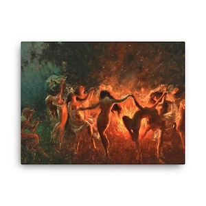 Fire Dance by Joseph Tomanek Canvas