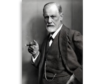 Sigmund Freud Matt Poster