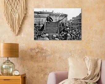 ウラジーミル・レーニン 1920年5月の演説 マットポスター - Etsy 日本