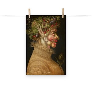 Summer by Giuseppe Arcimboldo Matte Poster