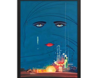 Celestial Eyes by Francis Cugat Framed Poster