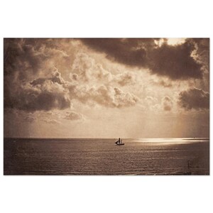 Brig upon the Water by Gustave Le Gray Matte Poster