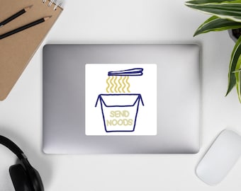 Sticker noedels verzenden