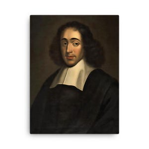 Baruch Spinoza Canvas